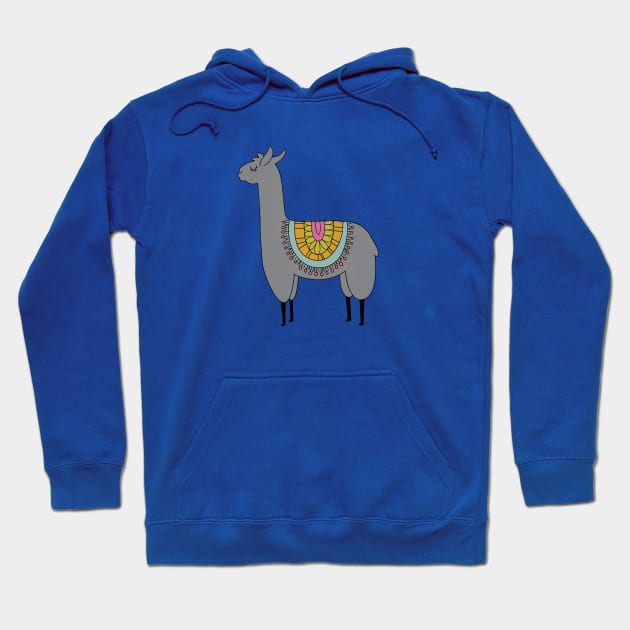 Llama Love Hoodie by Jande Summer